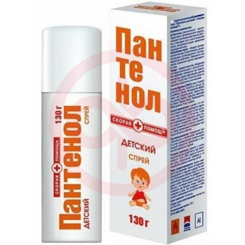 Скорая помощь пантенол детск. спрей 130мл. /квад/