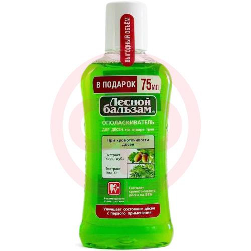 Лесной бальзам ополаскиватель для полости рта 400мл кора дуба + пихта