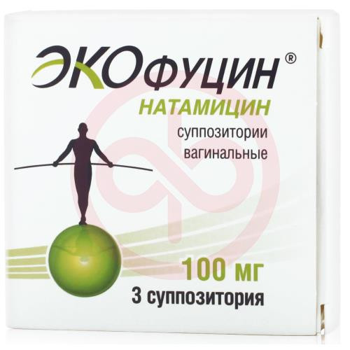 Экофуцин суппозитории вагинальные 100мг №3