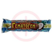 Гематоген русский плитка 40г с кокосом