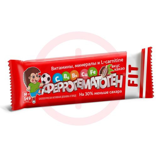 Феррогематоген фит пастилки жевательные 50г