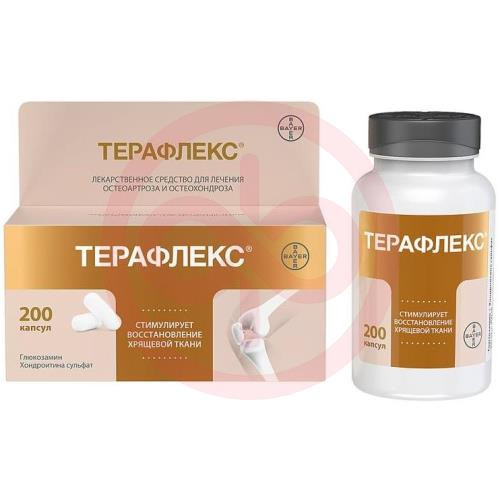 Терафлекс капсулы 500мг + 400мг №200