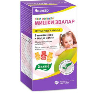 Эвалар бэби формула мишки пастилки жевательные №30 мультивитамины