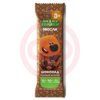 Ми-ми-мишки батончик-мюсли 24г злаковый шоколад