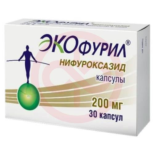 Экофурил капсулы 200мг №30
